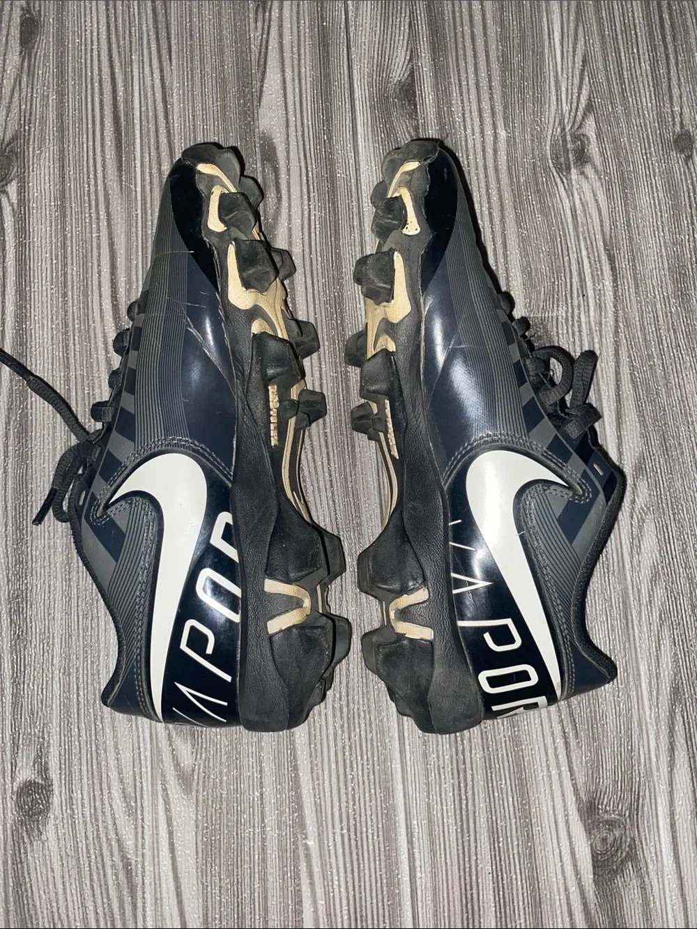 Nike Kids Vapor Edge Shark Cleats Size 5.5Y